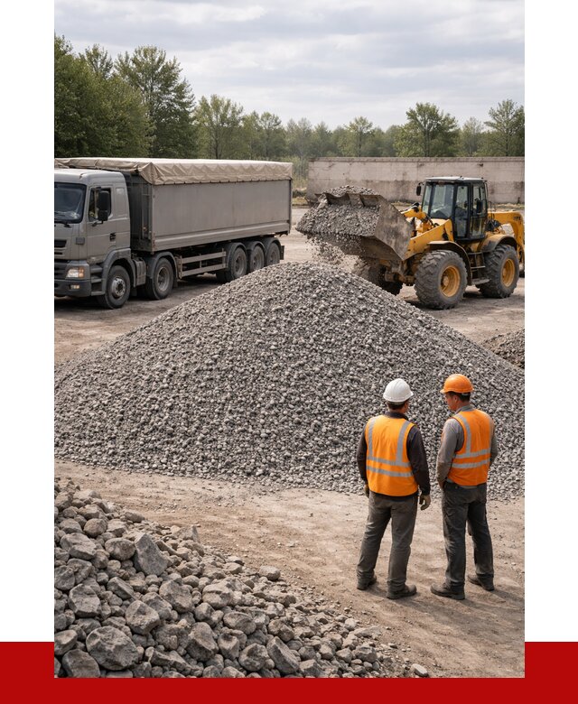 Гранитный щебень фракция 5-20 в Кирове от 4269 руб | ПРОНЕРУДКро