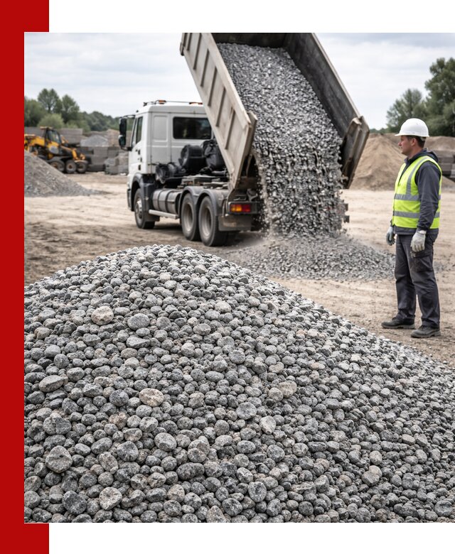 Доставка и продажа гранитного щебня фракции 5-20 в Кирове