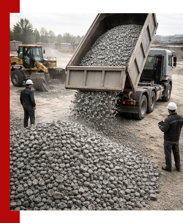 Доставка гранитного щебня фракции 20-40 в Кирове