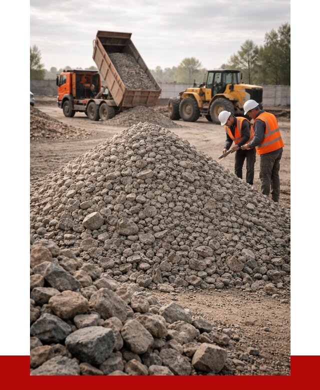 Гранитный щебень фракция 40-70 в Кирове от 2541 руб ПРОНЕРУДКро