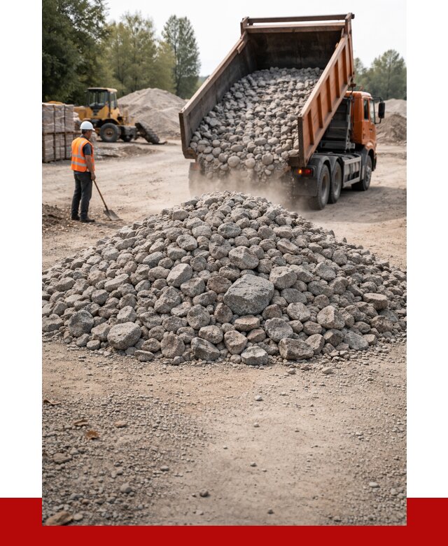 Гранитный щебень фракция 70-150 в Кирове от 1677 | ПРОНЕРУДКро