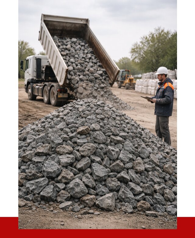 Гранитный щебень фракция 100-200 в Кирове от 4269 р. ПРОНЕРУДКро