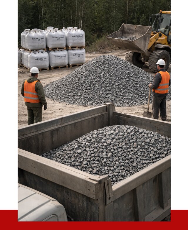 Щебень габбро диабаз 20-40 в Кирове от 3456 руб. | ПРОНЕРУДКро