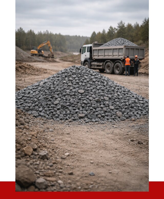 Щебень габбро диабаз фракция 40-70 в Кирове от 2236 р-ПРОНЕРУДКро