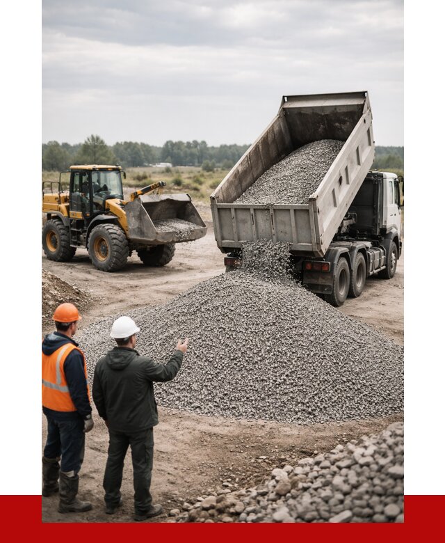 гравийный щебень фракция 3-10 в Кирове от 3253 р. ПРОНЕРУДКро