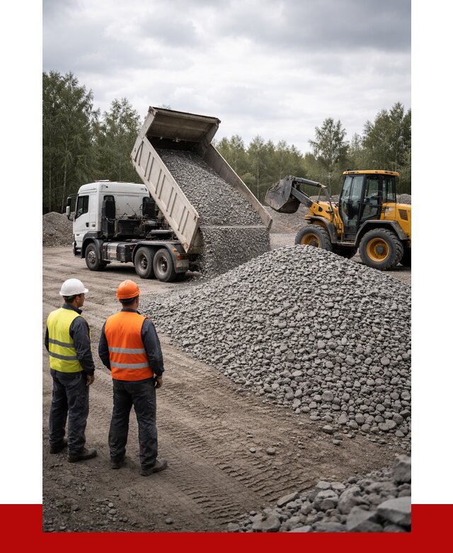 Гравийный щебень фракция 40-70 в Кирове от 9657р | ПРОНЕРУДКро