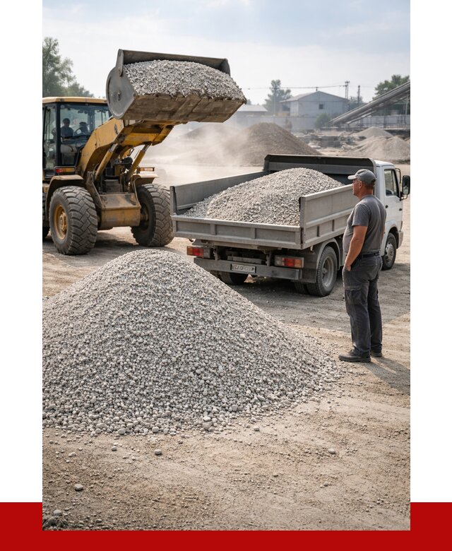 Известняковый щебень фр. 0-5 в Кирове от 4269 р. | ПРОНЕРУДКро