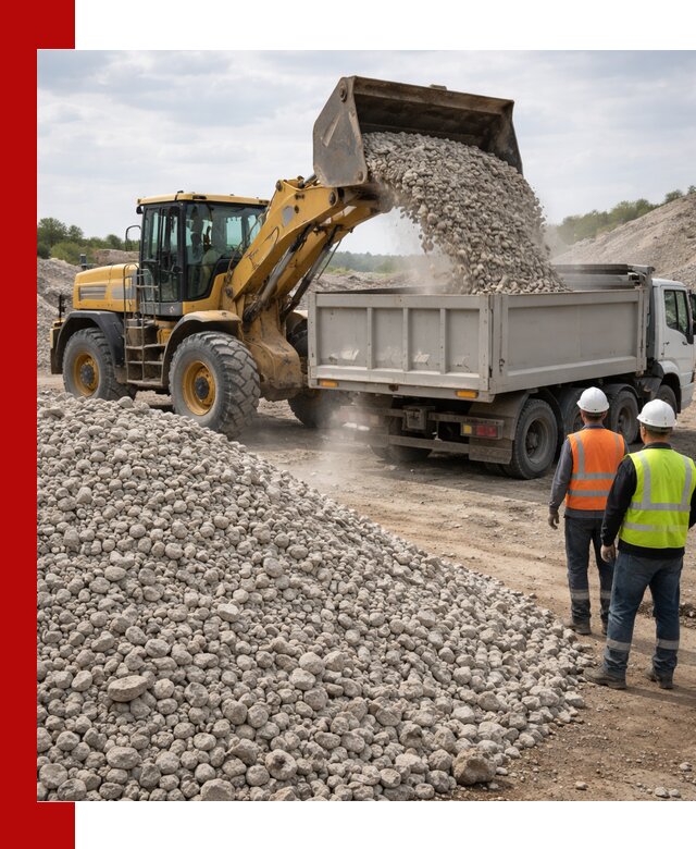 Доломитовый щебень фракция 40–71 доставка и продажа в Кирове