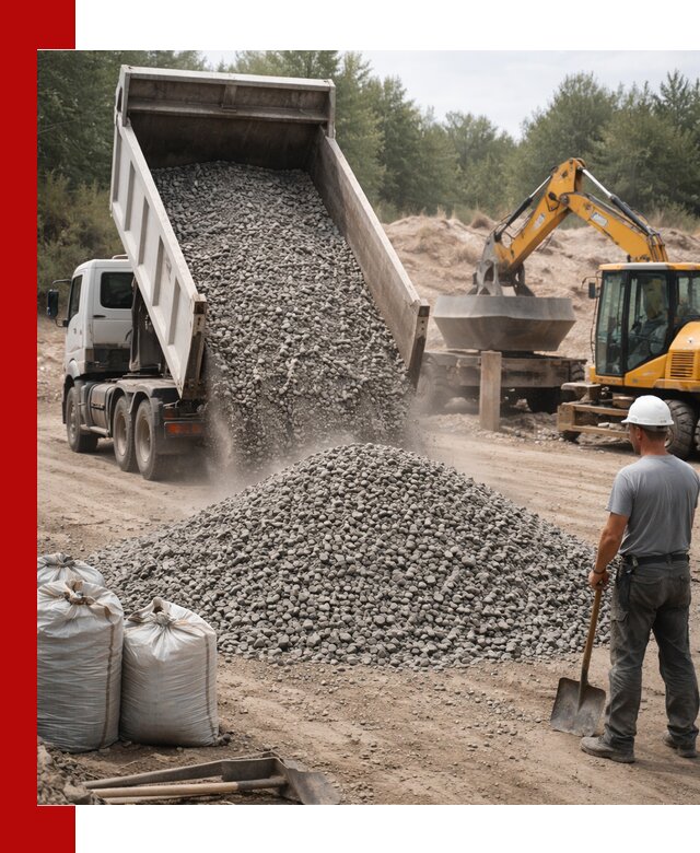 Доставка и продажа бетонного щебня в Кирове