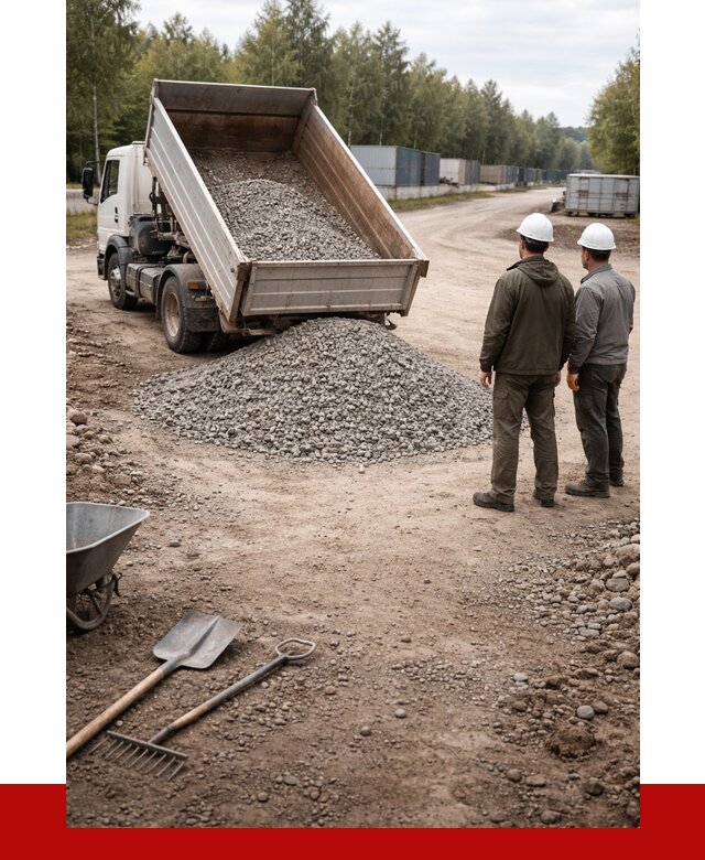 Бетонный щебень фракция 5-20 в Кирове от 3253 р., ПРОНЕРУДКро