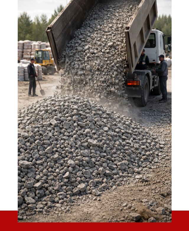 Бетонный щебень фракция 40-70 в Кирове от 1830 р. ПРОНЕРУДКро