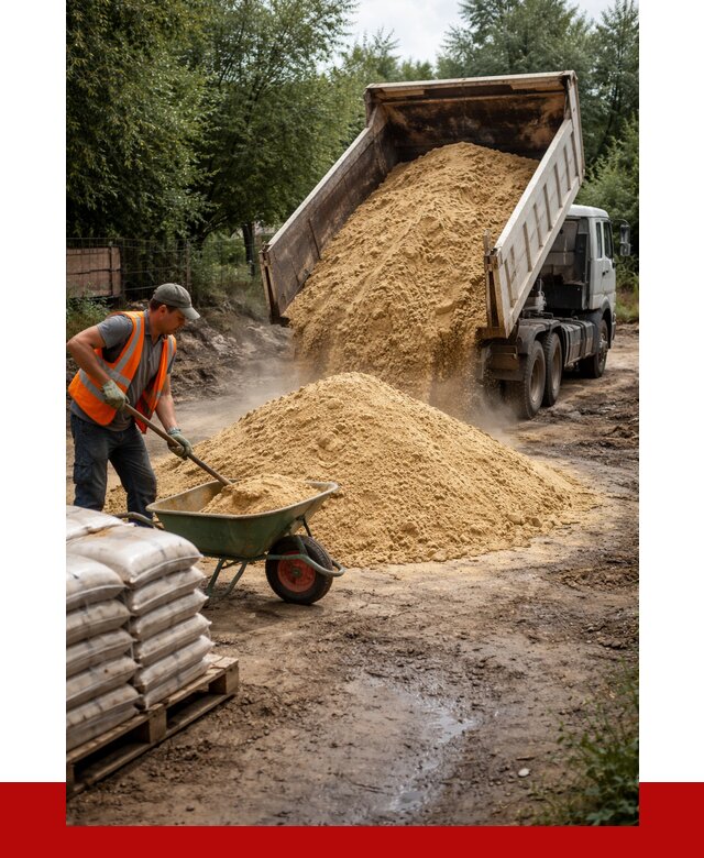 Купить песок с доставкой в Кирове от 1830 р. | ПРОНЕРУДКро