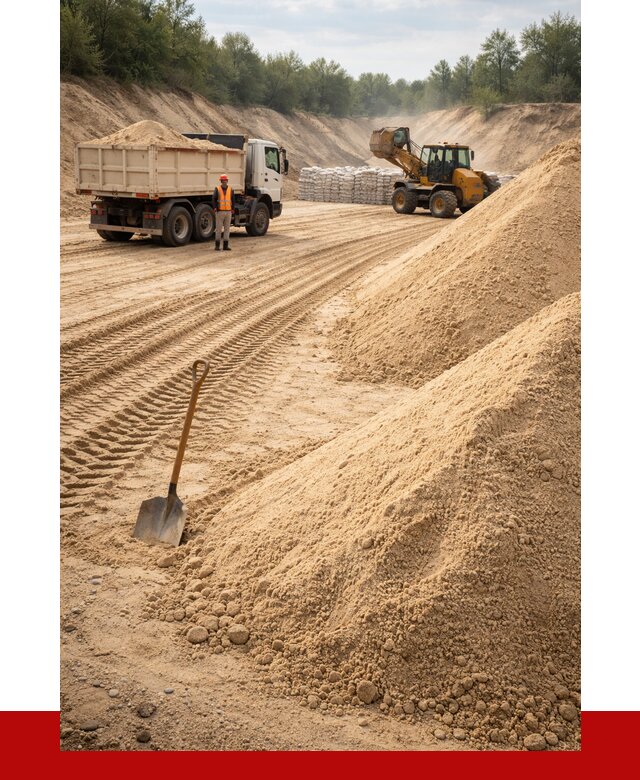 Карьерный песок мелкозернистый в Кирове от 9149 р. | ПРОНЕРУДКро