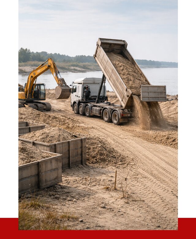 Купить намывной песок в Кирове от 1525 р., ПРОНЕРУДКро