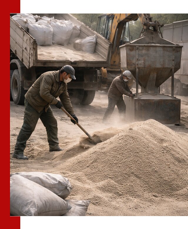 Кварцевый песок для пескоструя в Кирове — доставка и качество