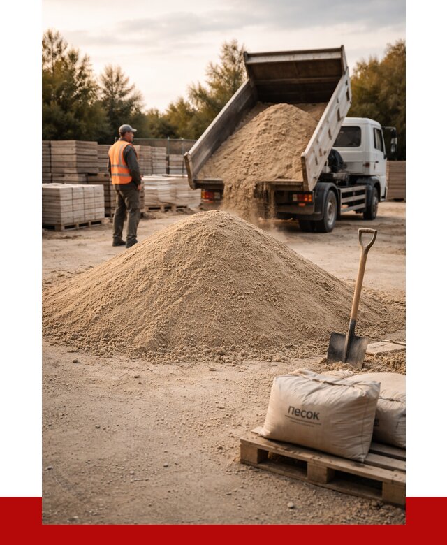 Купить сухой песок в Кирове с доставкой от 2440 р. | ПРОНЕРУДКро