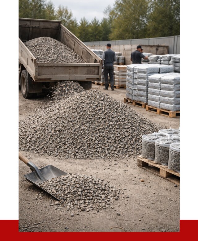 Гравий фракция 5-20 в Кирове купить от 2338 р. ПРОНЕРУДКро