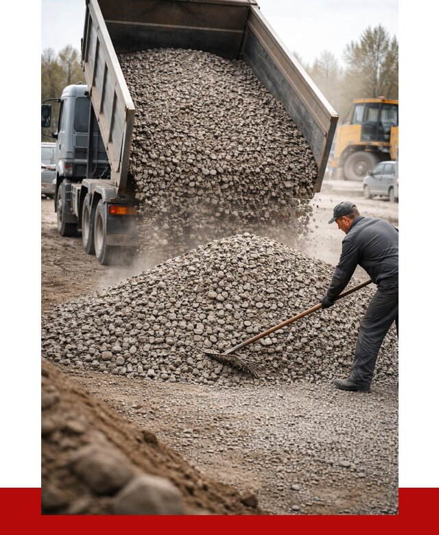 Гравий фракция 20-40 в Кирове от 2541 р. доставка | ПРОНЕРУДКро