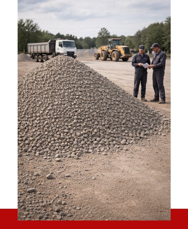 Купить гравий фракция 40-70 в Кирове от 1220 р. | ПРОНЕРУДКро