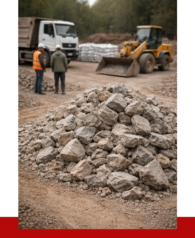 Купить бутовый камень с доставкой в Кирове от 2338 р. | ПРОНЕРУДКро