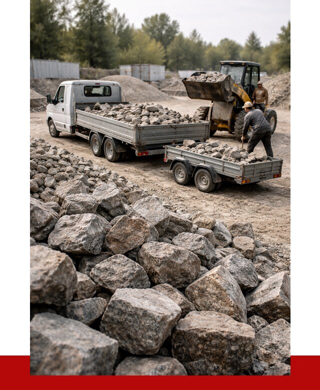 Купить бутовый камень гранитный в Кирове от 2846 р. | ПРОНЕРУДКро