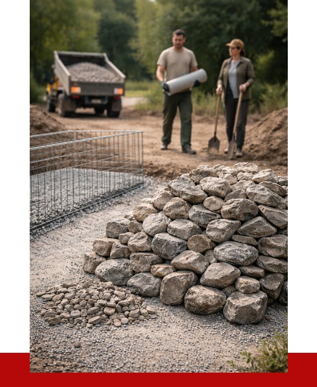 Камень для габионов фракция 100-200 в Кирове от 4879 р. | ПРОНЕРУДКро