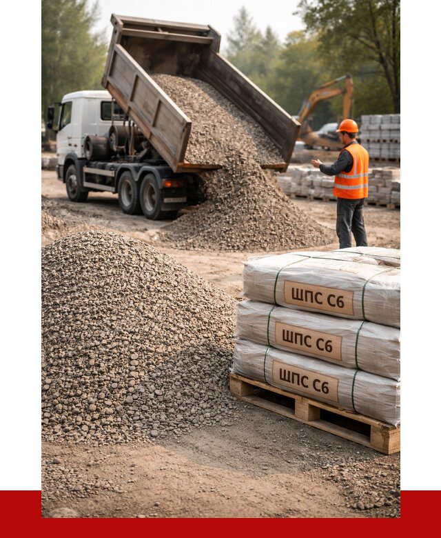 ЩПС С6 в Кирове с доставкой от 2236 р. за куб | ПРОНЕРУДКро