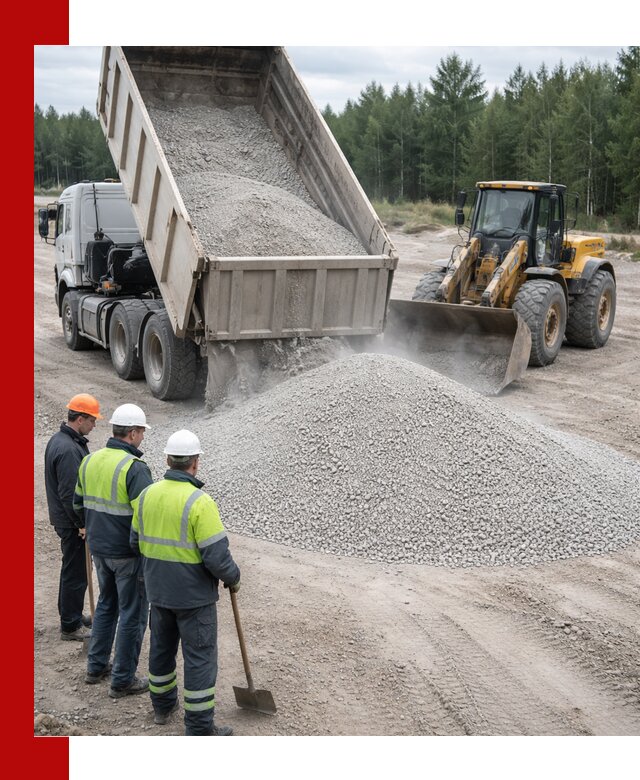 Известняковый отсев 0-5 доставка в Кирове быстро и выгодно