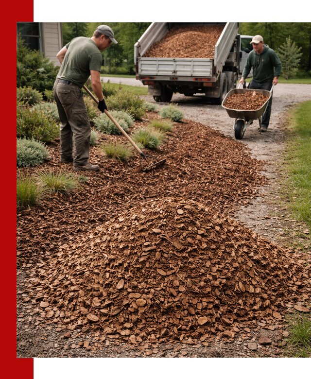 Крошка для мульчирования с доставкой в Кирове