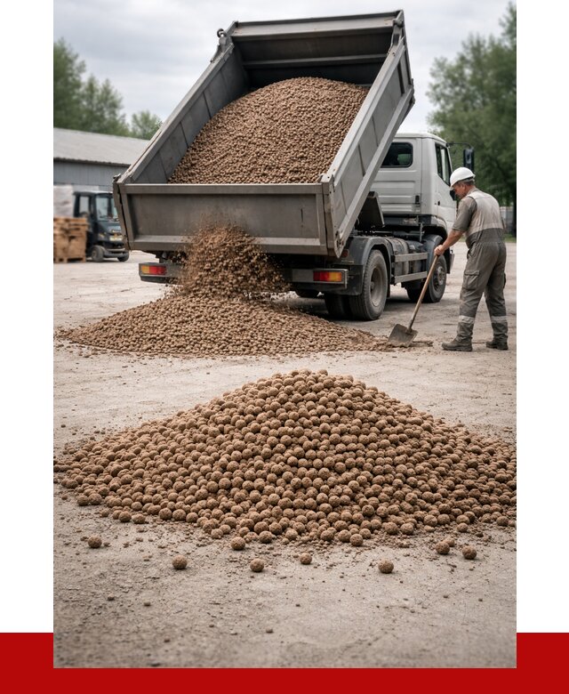 Керамзит с доставкой в Кирове от 4269 р. за м3 | ПРОНЕРУДКро