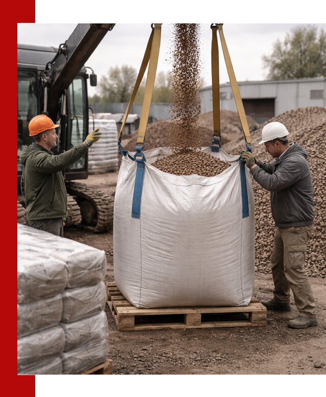 Керамзит в биг-бегах с доставкой в Кирове