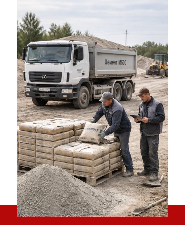 Купить цемент м500 с доставкой в Кирове от 5286 р. | ПРОНЕРУДКро