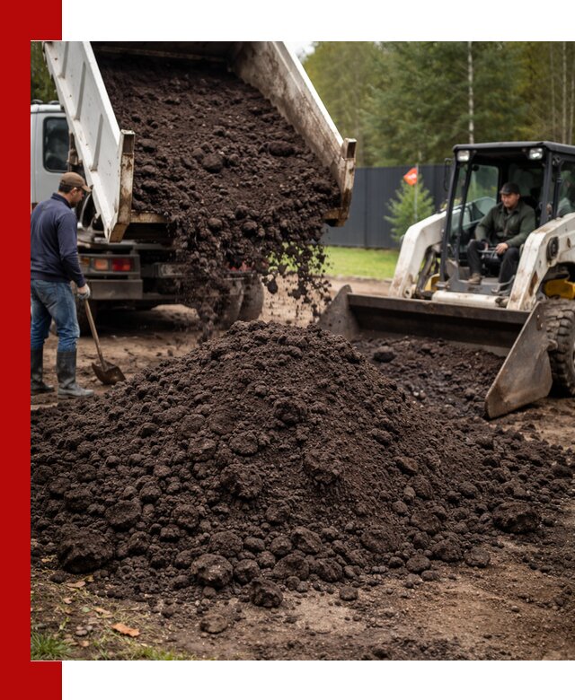 Плодородный грунт с доставкой в Кирове для садов и огородов