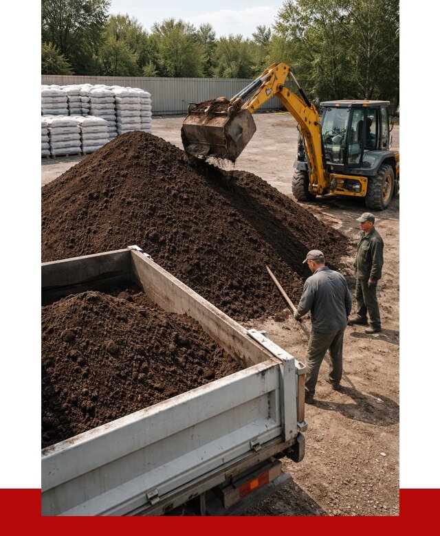 Растительный грунт с доставкой в Кирове от 3253 р. | ПРОНЕРУДКро