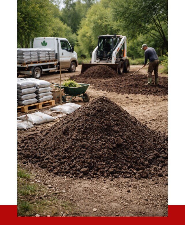 Грунт для озеленения с доставкой в Кирове от 1830 р. | ПРОНЕРУДКро