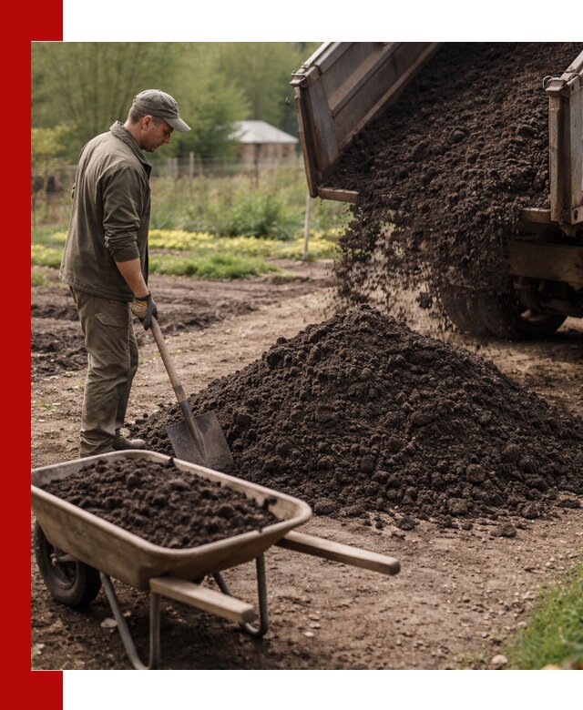 Доставка качественной земли для огорода в Кирове