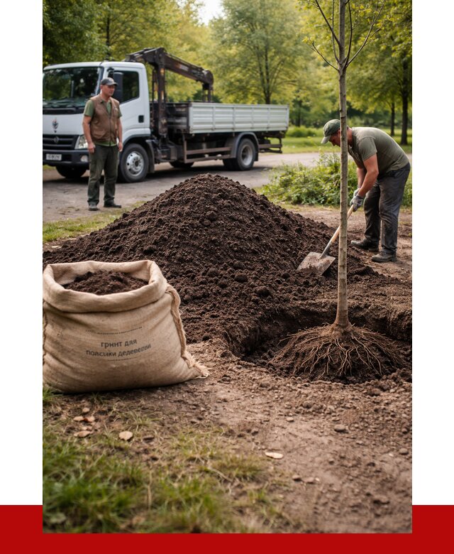 Грунт для посадки деревьев в Кирове от 1220 р. | ПРОНЕРУДКро