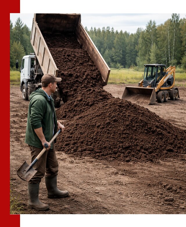 Купить верховой торф с доставкой в Кирове для садоводства и растений