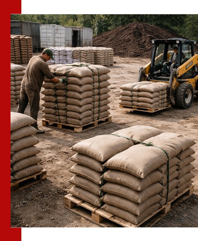 Доставка торфа в мешках по выгодным ценам в Кирове