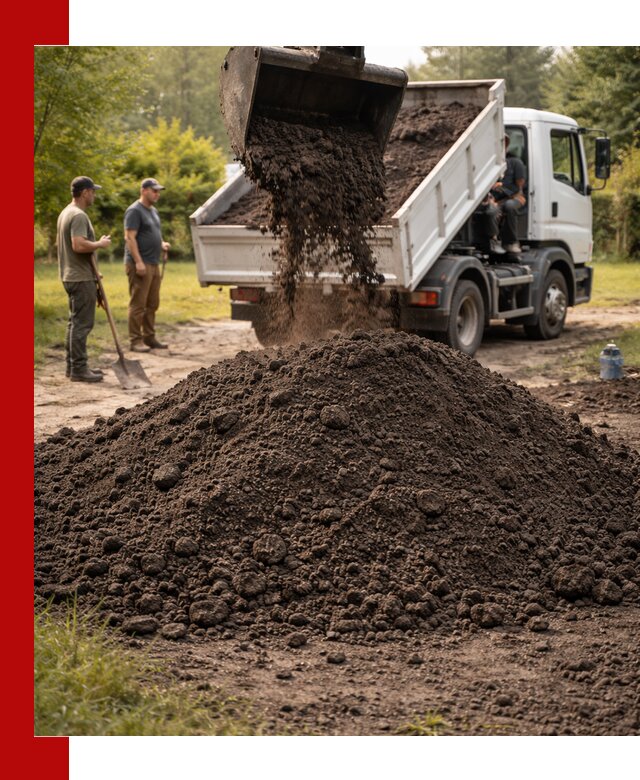 Доставка и продажа чернозема в Кирове оптом и в розницу