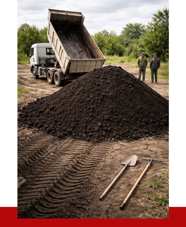 Купить чернозем навалом в Кирове от 1220 р. за куб | ПРОНЕРУДКро
