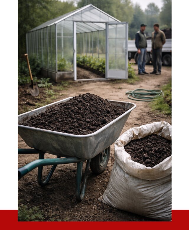 Чернозем для теплицы в Кирове с доставкой от 1525 р. | ПРОНЕРУДКро