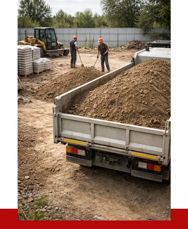 Супесь с доставкой в Кирове от 2490 р. за куб | ПРОНЕРУДКро