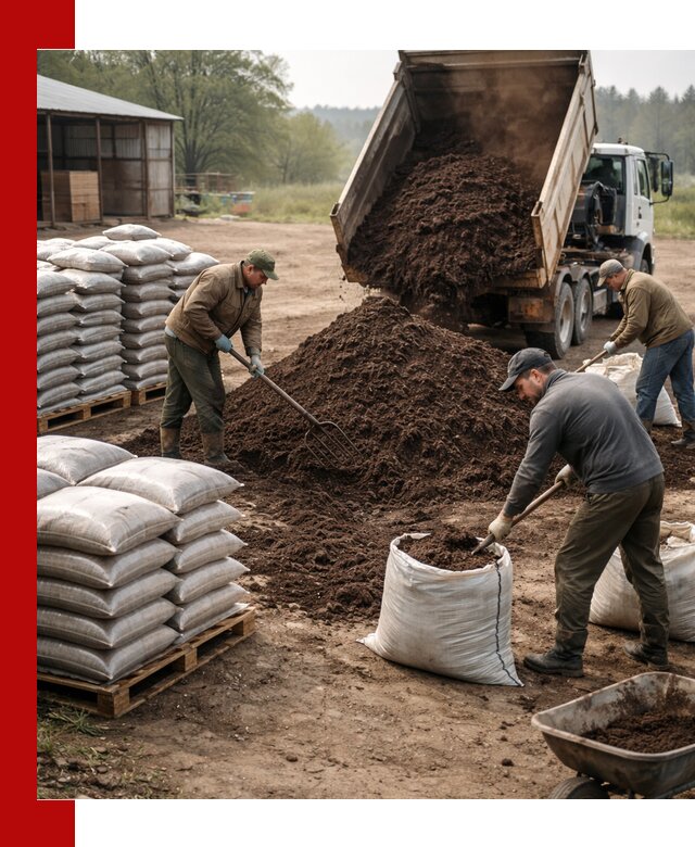 Доставка компоста оптом и в розницу в Кирове