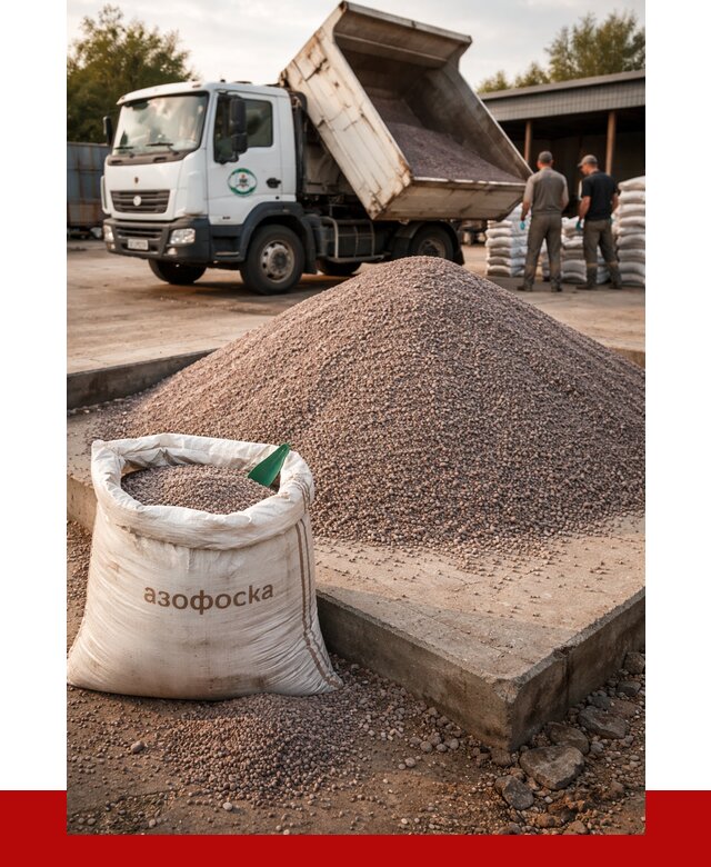 Купить азофоска в Кирове с доставкой от 1220 р. за куб | ПРОНЕРУДКро