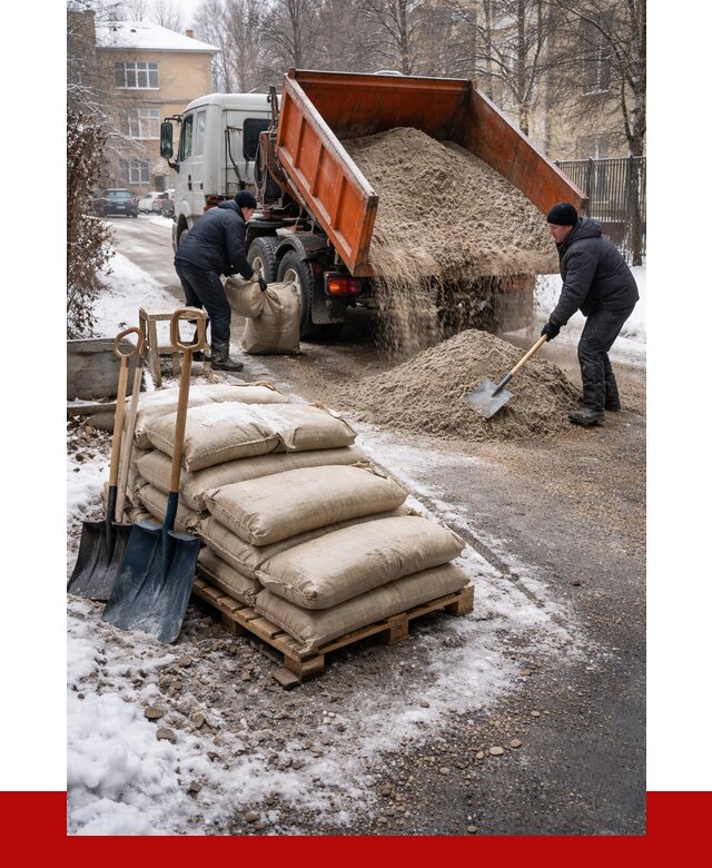 Противогололедные материалы оптом в Кирове от 4269 р. | ПРОНЕРУДКро