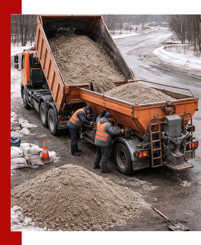 Поставка и вывоз пескосоля в Кирове оптом и в розницу