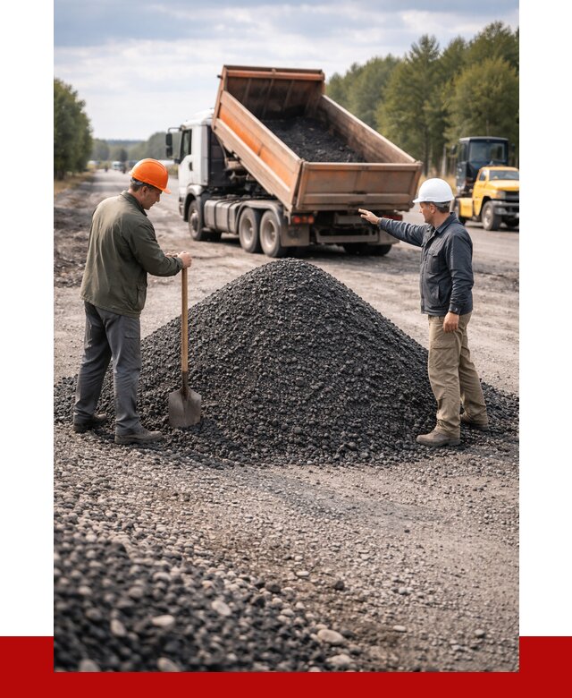 Купить асфальтовую крошку для дорог в Кирове от 4269 р. | ПРОНЕРУДКро