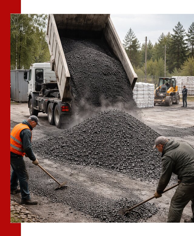 Доставка и продажа асфальтного гранулята в Кирове