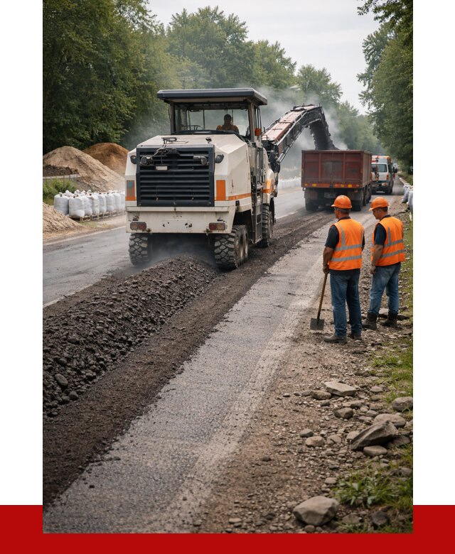 Фрезерованный асфальт в Кирове от 2236 р./куб. | ПРОНЕРУДКро